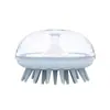 Cepillo de Masaje Moderno Simple para Champú Cuidado del Cabello Peine de Silicona Creativo para Mujeres Artilugio de Champú para Barbería Hombres