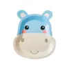 Punto Fabricante Serie Animales Jirafa Hipopótamo Cocodrilo Rana Zorro Plato de Papel Desechable Suministros para Fiestas Mayoreo