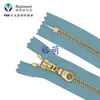 Suministro Directo de Fábrica Original Ykk No. Cremallera de 5 Hilos Dorados Brillantes de Extremo Cerrado, Accesorios para Ropa/Bolsas, Entrega Estable, Excelente Precio por Volumen