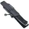 Cuchillos de Comercio Exterior, Cuchillos de Supervivencia para Exteriores, Cuchillos Tácticos Portátiles de Campo, Cuchillos de Campamento para Defensa Personal con Funda, Cuchillos Rectos de Alta Dureza
