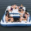 Isla Flotante Inflable Bestway, Balsa Flotante, Casa Flotante, Colchón de Aire, Piscina, Sillón Plegable Flotante para Agua