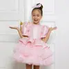 Vestido de Princesa para Coro Infantil de AliExpress Actuación del 1 de junio Vestido de Pastel Rosa Esponjoso Lindo