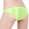 Brillo Sedoso Brillo Brillo Ropa Interior de Cintura Baja Braguitas Transparente Sexy Europeo y Americano Talla Grande Explosiones Transfronterizas Amazon 7063
