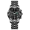 LIGE/Nuevo Reloj de Pulsera de Cuarzo de Moda para Negocios con Esfera Grande para Hombre Multifuncional Luminoso Impermeable