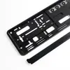 Suporte de Placa Europeu Transfronteiriço Plástico Suporte de Placa de Carro Suporte de Placa para Sedan Proteção de Placa de Licença Suporte de Placa