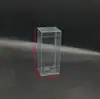 Caja de embalaje plegable transparente de plástico pvc caja exterior figuras hechas a mano para juguetes regalos adornos modelos de coches bandeja interior caja PET