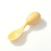 Centro de detención carcelaria conversación seguridad cuchara de arroz cuchara de mango suave cuchara anti-tragado cuchara de mango corto cuchara de silicona cuchara de seguridad de retención