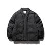 FORN3 2023 Invierno nuevo color puro neutro holgado ropa acolchada de algodón japonés retro bolsillo decorativo cuello alto ropa acolchada de algodón para hombre