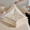 80 Fibras de Proteína de Seda Jacquard Tencel Austríaco Lanjing Colcha Lavável para Ar Condicionado Solteiro Casal para Casa