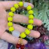 Pulsera para Mujer Simple Color Cuentas de Vidrio Diseño Nicho Pulsera de Personalidad Celebridad de Internet Joyería Elegante Promoción Venta al por Mayor