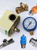 Conexões para Sistema de Abastecimento de Água sem Torre, Interruptor de Tanque de Pressão, Manômetro, Válvula de Retenção Três Vias Integrada Anti-Pressão Negativa