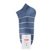 Calcetines para hombre transpirables desodorantes absorbentes de sudor antibacterianos casuales de algodón calcetines deportivos de algodón algodón primavera y otoño calcetines de barco a rayas