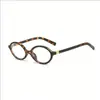 Marco de Gafas Ovalado Estilo Mismo que Zhang Yuanying Gafas de Nerd Marco Pequeño para Mujer Ojo de Gato Vintage Espejo Plano Anti-luz Azul