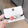 Ins Faixa de Cabelo Colorida com Frutas Feminina Menina Fofa Faixa para Couro Cabeludo Faixa de Cabelo Alta Elasticidade Couro Grosso Conjunto Corda de Cabelo Novo Estilo