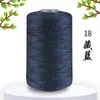 125g Ligero Hilo de Seda Helada Hilo de Lino Helado Tejido Medio Fino Bolsa DIY Cojín Hilo Hueco Hilo Brillante Hilo para Crochet