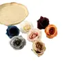 Cabeças de Flores de Seda Rosa com Diamante Sintético DIY Coroa de Flores Feita à Mão Acessórios de Cabelo Materiais Casamento Hotel Decoração Acessórios Flores Atacado