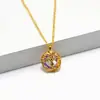 Longrui Venta Caliente Transfronteriza Colgante Árbol de la Vida de Cristal Colorido Enrollado Árbol de la Vida Collar de Cristal Joyería al por Mayor