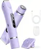 Dispositivo Eléctrico de Depilación de Doble Cabezal Transfronterizo de Fábrica Original para Mujeres, Recortador de Zona Íntima para Todo el Cuerpo, Afeitadora para Mujeres