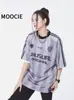 Producto de Venta Caliente Transfronterizo de Verano 2026 en Aliexpress y Ozone: Estampado Digital Animal City Cuello Redondo Manga Corta