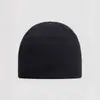 Gorro de Punto de Cachemira Pura para Otoño e Invierno para Mujer, Gorro de Lana de Moda Cálido para Protección de Orejas, Versátil para Circunferencia de Cabeza Grande, Gorro de Pescador de Color Sólido