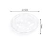 Sanze Hot Transparente PET 700ml/1000ml Tazón de Loto con Caja de Empaque Cortada para Fruta Tazón para Ensalada de Frutas