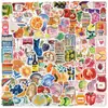 100 Piezas de Pegatinas de Graffiti Estilo Mediterráneo Femenino Decoración DIY Guitarra Cuaderno Maleta DIY Impermeable Lote