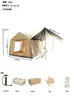 Tienda de Campaña Inflable Cuadrada para Exteriores de 12 Metros Cuadrados para Uso Nocturno, Impermeable, a Prueba de Viento, Engrosada y Cálida Cabaña de Campamento