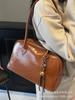 Bolso Grande de Capacidad para Mujer 2025 Nueva Moda Bolso de Hombro Retro de Alta Gama Bolso Versátil para el Trabajo Bolso Almohada Bolso Grande