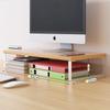 Monitor Soporte Base Elevado Estante Almohadilla Estante Elevado Computadora de Escritorio Estante Elevado Estante de Almacenamiento de Escritorio para Oficina