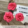 Rosa de Diamante Sintético Flor Artificial Flor Artificial Arranjo de Flores de Casamento Finalizado Flor Bouquet de Sala de Estar de Alta Qualidade