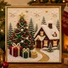 Pintura de Diamantes 5D Transfronteriza Más Vendida de Halloween con Perlas, Set DIY, Portátil, Arte para el Hogar, Adorno Decorativo Hecho a Mano