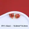 Nuevo Aceite de Gota de Oro de Arena Antigua Colgante de Cabeza de León de la Suerte Ping An Joya Hecho a Mano DIY Collar Pulsera Joyería Adornos Colgantes