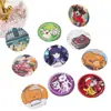 Insignia de Hoja de Lata Metálica Broche Año del Caballo Merchandising de Dibujos Animados Anime Insignia 2D Insignia de Cultura Corporativa