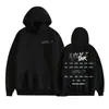 Sudadera con capucha de álbum Anuel Aa Rhlm 2 Real Hasta La Muerte para mujer Hip Hop de los 90
