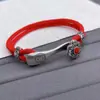 Nuevo Pulsera de Cuerda Roja Ruyi para Mujer, Estilo Étnico Retro, Moda para Hombres y Mujeres, Pulseras de Pareja, Regalos y Accesorios