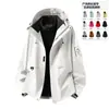 Chaqueta Tres en Uno para Hombre para Exteriores 2026, Otoño/Invierno, Impermeable Cortavientos Desmontable, Ropa de Senderismo para Parejas