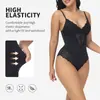 Ropa interior moldeadora de una pieza con forma de T, para cruzar fronteras, levanta glúteos, aprieta el abdomen, body reductor de cintura, lencería sexy de encaje