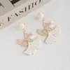 Brincos de Folha Estilo Férias Exagerado Europeu e Americano Brincos Personalizados Tecidos de Ráfia Brincos Transfronteiriços Doce Temperamento