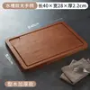 Tabla de madera maciza para bistec, tabla para pizza, bandeja de madera para servir pan, plato para bistec, bandeja de madera para bistec estilo occidental, tabla de madera para frutas y postres para el hogar