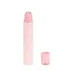 Tubo Suave Cosmético Rosa de 15 ml, Brillo de Labios Tipo Exprimidor Conveniente, Bálsamo Labial, Tubo Vacío Rellenable para Color de Labios, Múltiples Materiales Disponibles
