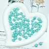 Cuentas de cerámica de estrella de mar lindas cuentas sueltas cuentas DIY hechas a mano cocidas a alta temperatura pulsera collar accesorios de joyería tejidos
