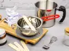 Juego de ollas para hacer velas, olla para derretir cera, olla para baño maría de acero inoxidable con mango resistente al calor, taza