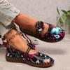 Zapatos para Mujer de Tallas Grandes Transfronterizos, Zapatos de Madre de Suela Suave, Nuevos Modelos para Mujer 24, Transpirables Transfronterizos, Suelas Cosidas a Mano, Zapatos Casuales