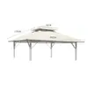 Cubierta para Toldo de Patio Exterior, Cubierta para Cenador de Balcón de Ocio al Aire Libre, Cubierta para Toldo de Terraza con Protección Solar y a Prueba de Lluvia, Cubierta de Refugio contra la Lluvia