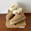 Botas de Nieve Cortas para Mujer, Forradas de Felpa y Engrosadas, Impermeables y Resistentes al Frío, Zapatos de Algodón Grandes para el Noreste, Nuevo Modelo 2026, Botas de Algodón Cálidas y Antideslizantes