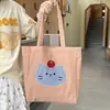 Bolsa de Lona Mini Gatinho de Designer Coreana Ins Mesma Marca Nicho Bolsa de Mão Fofa Bolsa para Miudezas Bolsa Pequena