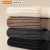 Rodilleras personalizadas con forro de polar para abrigar, adecuadas para hombres y mujeres mayores, calentamiento de articulaciones, calentadores de piernas para protección contra el frío en otoño e invierno
