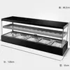 Gabinete Calentador de Pollo Frito, Caja Calentadora de Hamburguesas, Huevo Tartaleta, Pay, Churros, Horno de Temperatura Constante, Mesa Calentadora Comercial para Bebidas Metabo