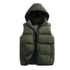 Chaleco de algodón transfronterizo 8XL para hombre, adecuado para otoño e invierno, con capucha desmontable, chaqueta casual de talla grande