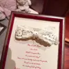 Elegante Pinza Banana de Lunares con Lazo de Encaje para Mujer 2026 Nuevo Versátil Elegante Accesorio de Pinza para el Cabello para Cola de Caballo en la Parte Posterior de la Cabeza